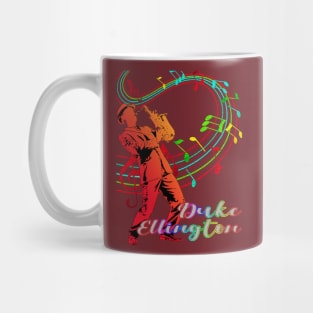 A Man With Saxophone-Duke Ellington Mug